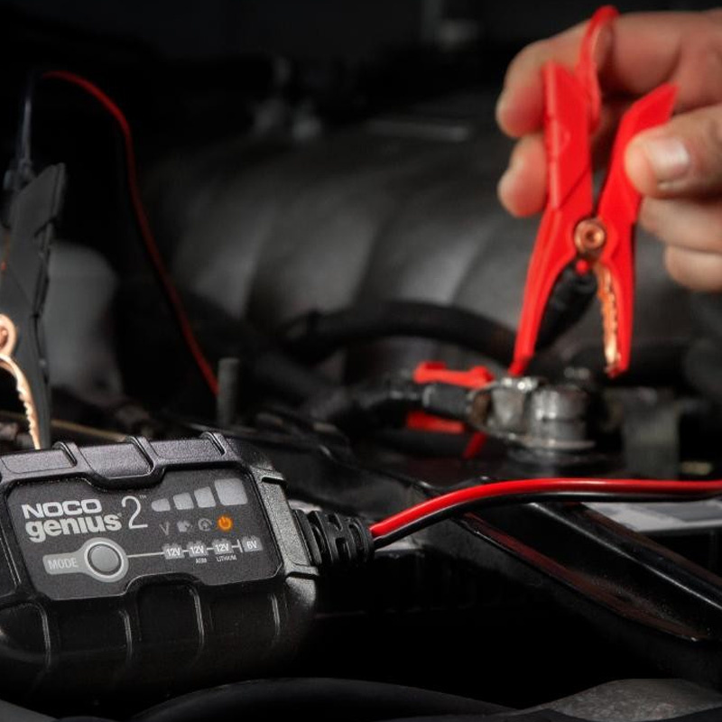 Batteriladdare Noco Genius 2, 6/12V 2A