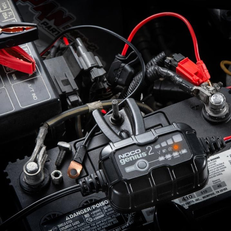 Batteriladdare Noco Genius 2, 6/12V 2A