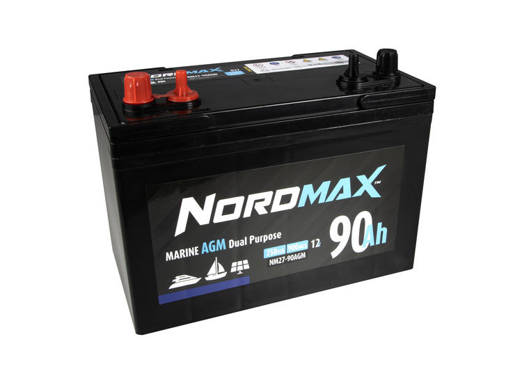 Nordmax Marin Dual AGM 12V 90Ah 750 A (EN)
