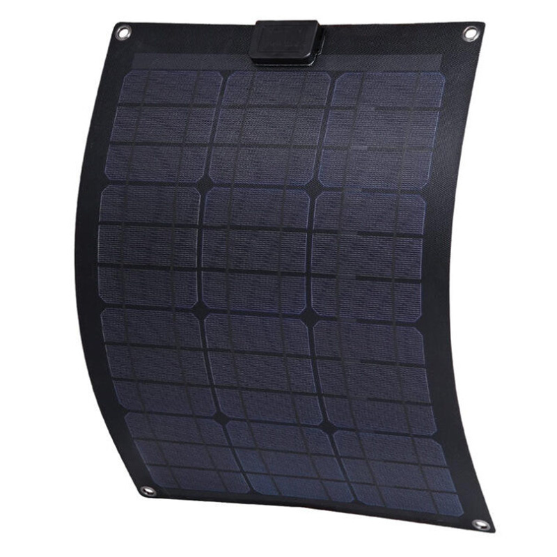 Nordmax Solcellspanel Monokristallin Semiflexibel 55W