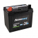 Startbatteri Nordmax AGM, Trdgrd 12V 23Ah