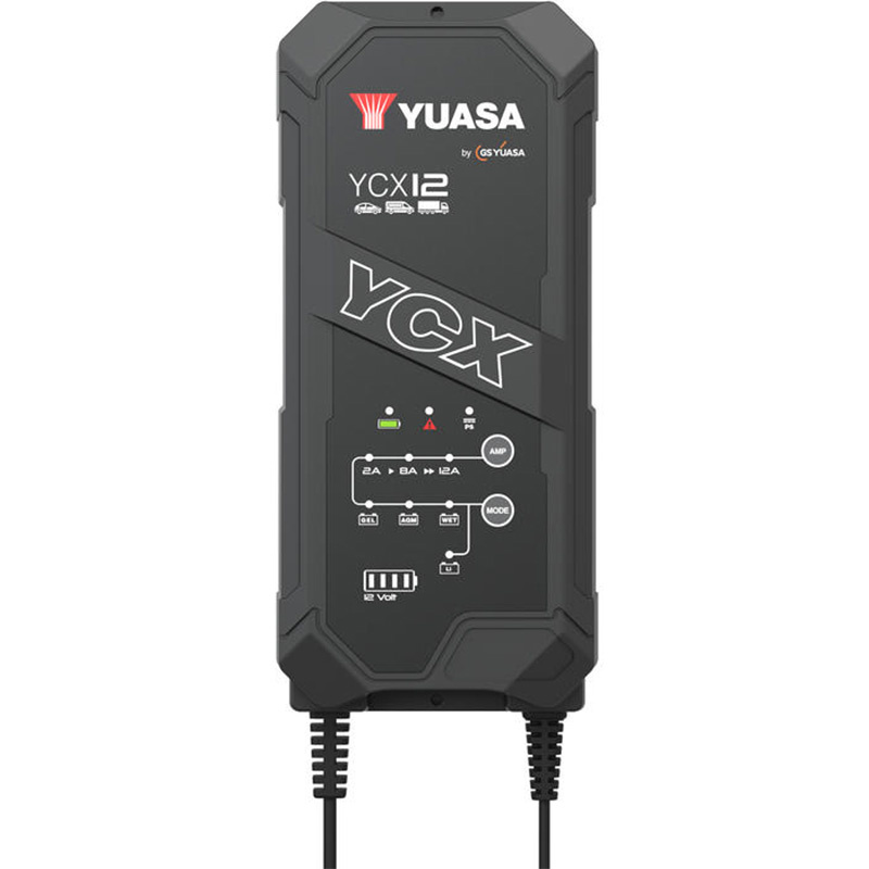 Batteriladdare Yuasa YCX12 - Smartladdare 12V 12A