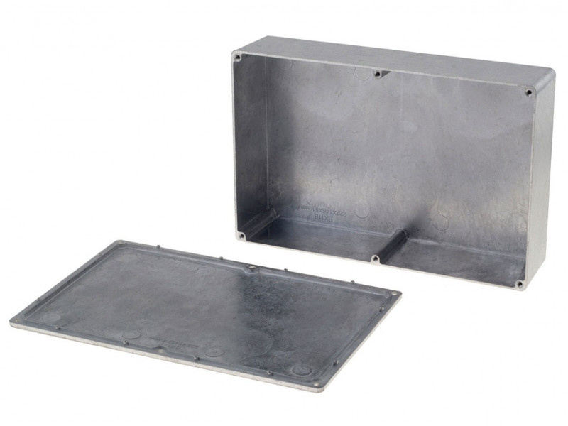 Metallbox f�r inbyggnad av varvtalsregulator 222x146x55, stor