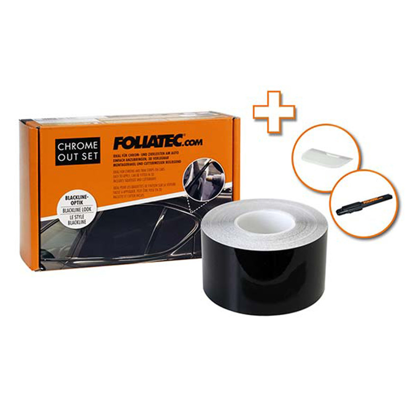 Foliatec Chrome Delete / Krom Delete - Blanksvart