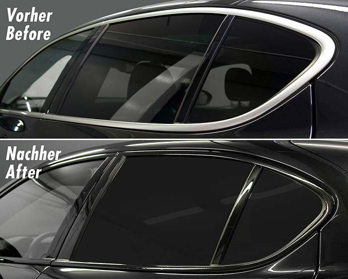 Foliatec Chrome Delete / Krom Delete - Blanksvart