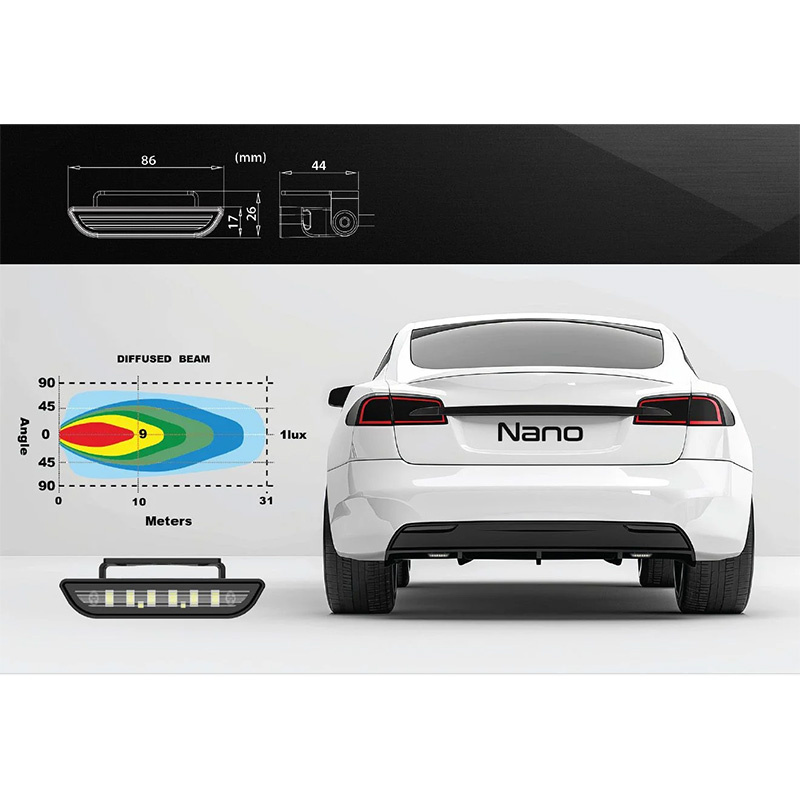 Ledson Backljuspaket Med 2st Nano-Kontakter 60W