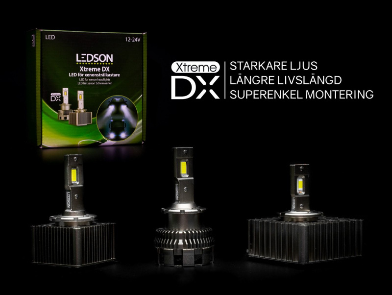 Xtreme DX LED f�r halogen-str�lkastare (H7)