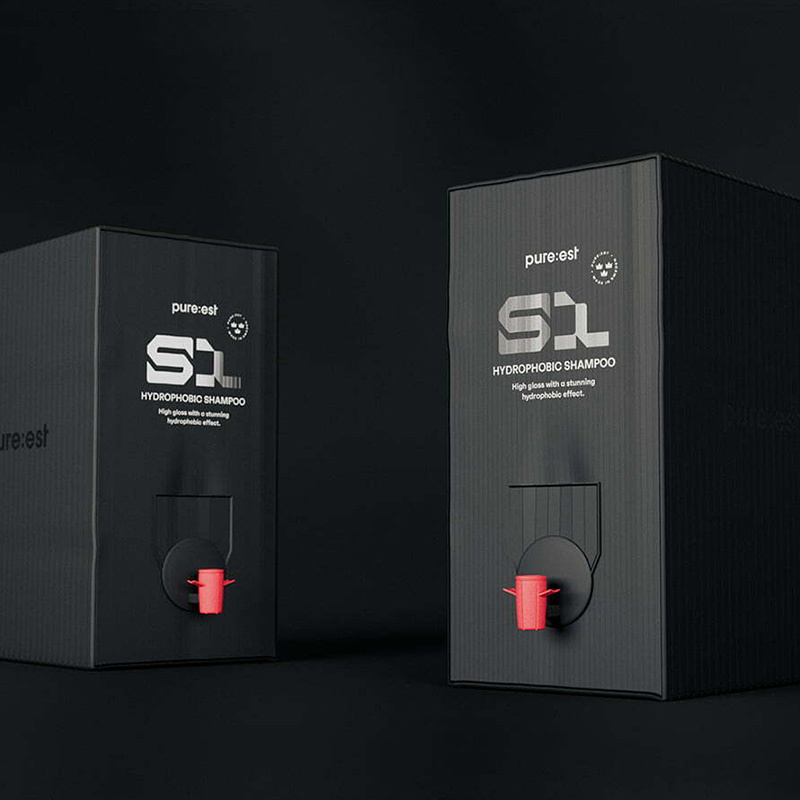 Pureest S1 Hydrofobiskt Schampo SIO2 5 liter