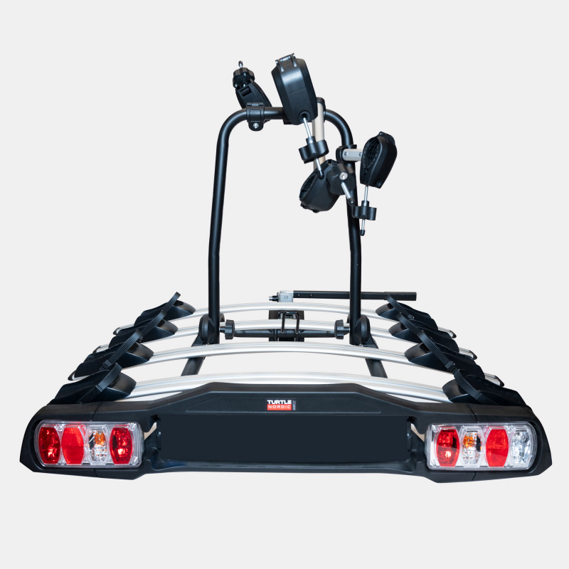 Cykelh�llare f�r dragkrok, Turtlef�r 4 cyklar