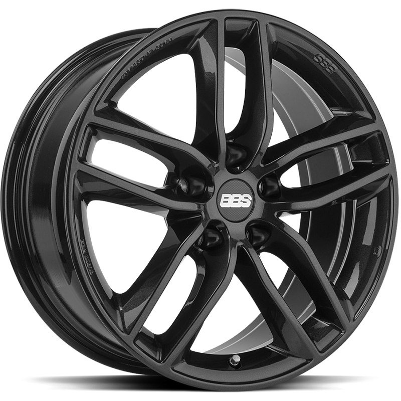 BBS SX Crystal Black 8x18 5x112 ET44 CB57,1 R13 