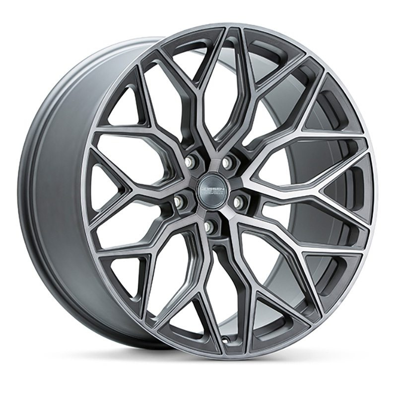 Vossen HF2 Tinted Matte Gunmetal Flat 9x20 5/112 ET32 CB66.6