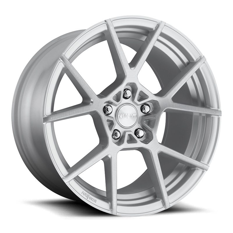 Rotiform KPS R139 Silver & Machined 8.5x18 5/112 ET35 CB66.6