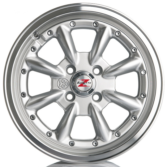 Barzetta Classic Silver 7x15 4x100 ET35 NAV 60,1