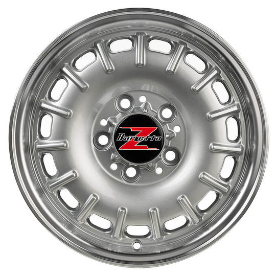 Barzetta Baroque Silver Polished Lip 6x14 5x112 ET30 NAV 66,6