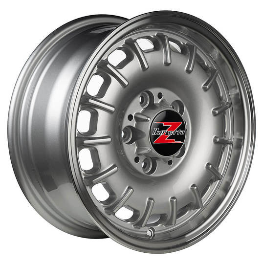 Barzetta Baroque Silver Polished Lip 6x14 5x112 ET30 NAV 66,6