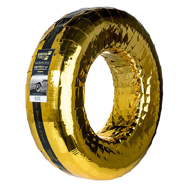 165/80R15 Vit Sida Kontio WhitePaw Classic Whitewall 1 1/2