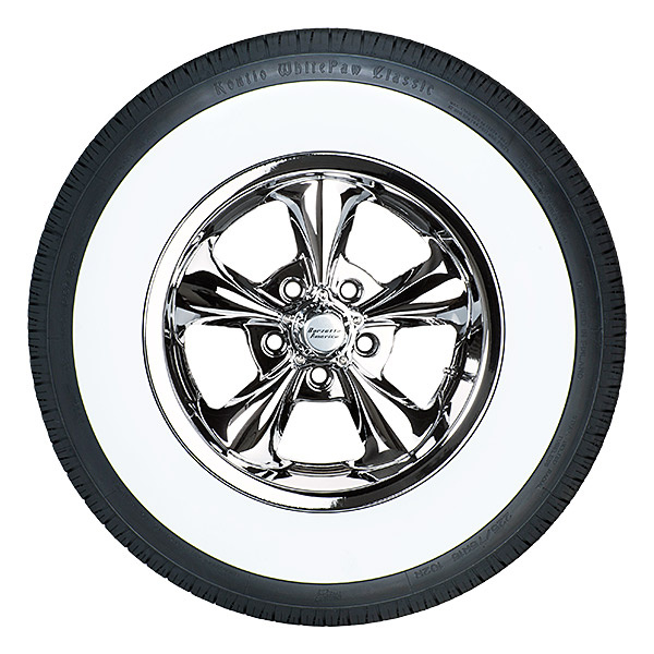 205/75R15 Vit Sida Kontio WhitePaw Classic Whitewall 2 1/2