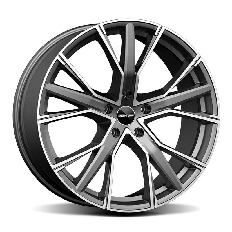 GMP Gunner 8x18 ET45 5x112 NAV 66,5 Matt Anthracite Diamond