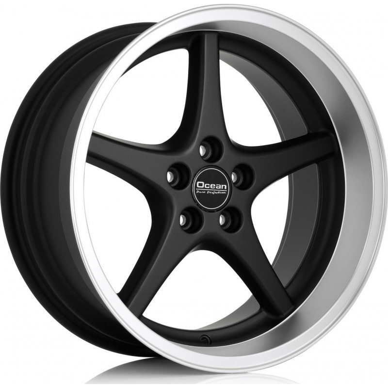 Ocean Wheels MK18 Svart 8,5x18 5x108 ET6 65,1