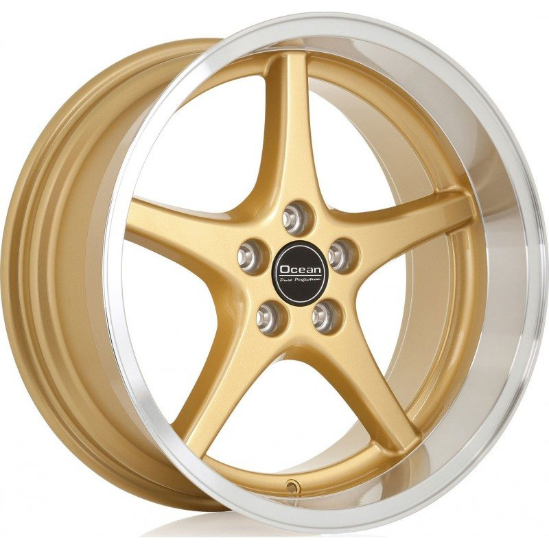 Ocean Wheels MK18 Guld 8,5x18 5x108 ET6 65,1