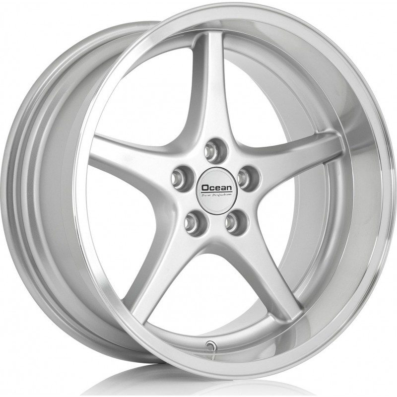 Ocean Wheels MK18 Silver 8,5x18 5x108 ET6 NAV 65,1