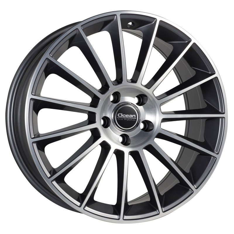 Ocean Wheels Pontos Antracit Polished 8,0x18 5x112 ET35 66,6