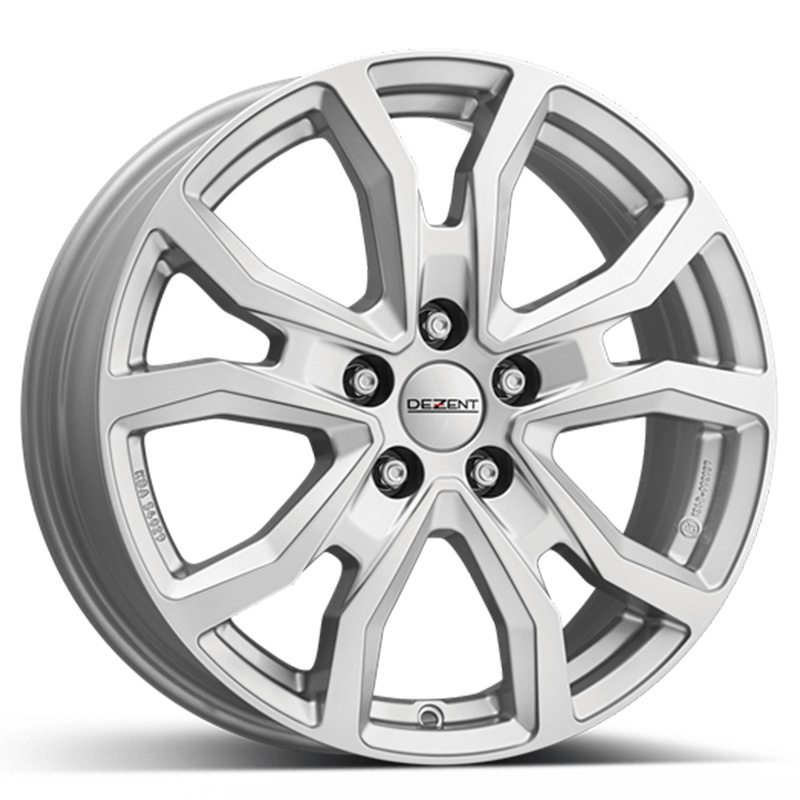 DEZENT TV Silver 7x17 5x108 ET46 NAV 65,1