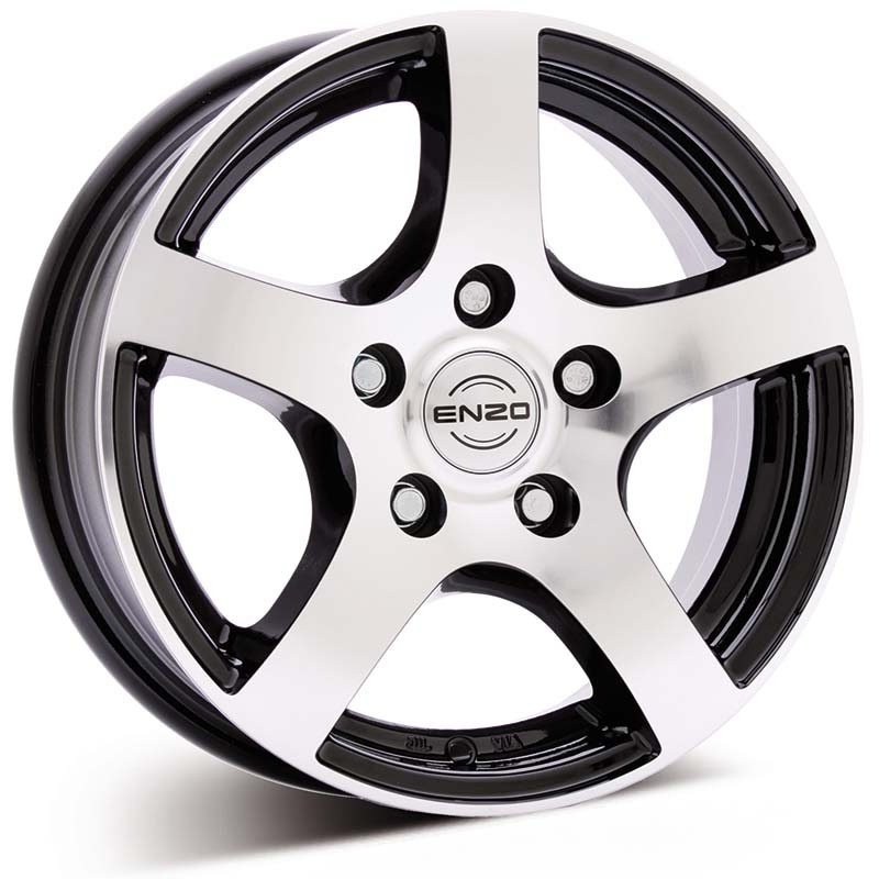 ENZO YLA Blk Trailer 5,5x14 5x112 ET30 NAV 70,1