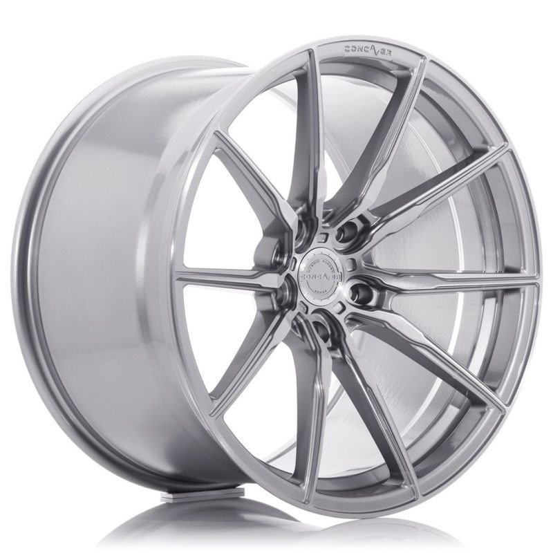 Concaver CVR4 19x8 ET20-40 Oborrad Brushed Titanium