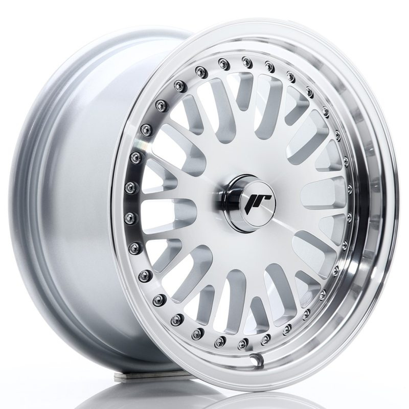 Japan Racing JR10 15x7 ET30 Oborrad Machined Silver
