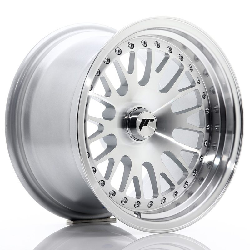 Japan Racing JR10 15x9 ET0-20 Oborrad Machined Silver