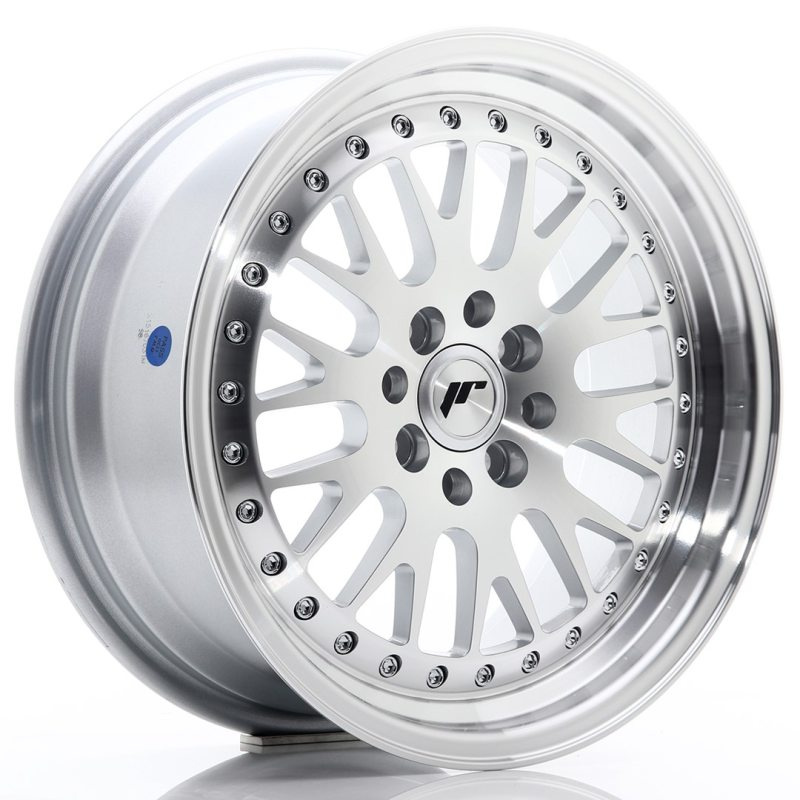 Japan Racing JR10 16x7 ET30 4x100/108 Machined Silver
