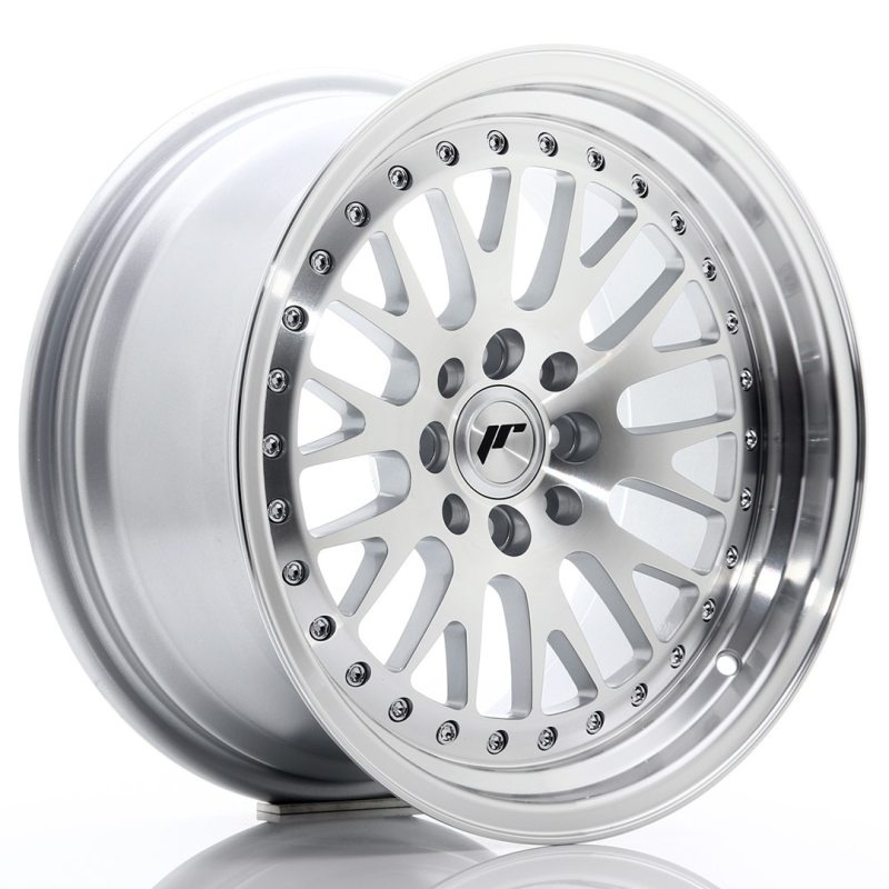 Japan Racing JR10 16x8 ET20 4x100/108 Machined Silver