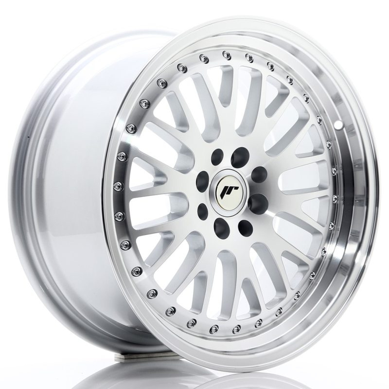 Japan Racing JR10 17x8 ET35 4x100/114 Machined Silver