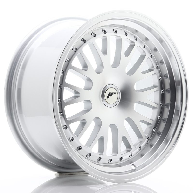 Japan Racing JR10 17x9 ET25-30 Oborrad Machined Silver