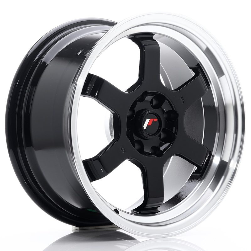 Japan Racing JR12 16x8 ET15 4x100/114 Gloss Black