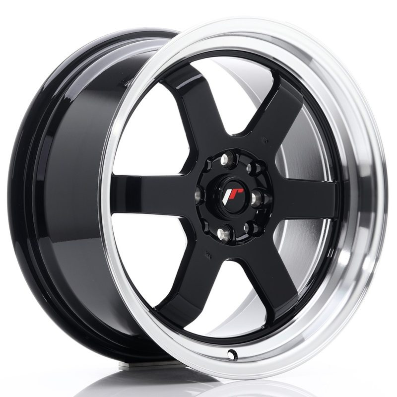 Japan Racing JR12 17x8 ET33 4x100/114 Gloss Black