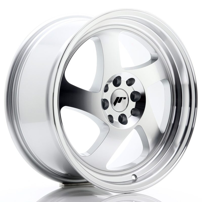Japan Racing JR15 17x8 ET35 4x100/114 Machined Silver