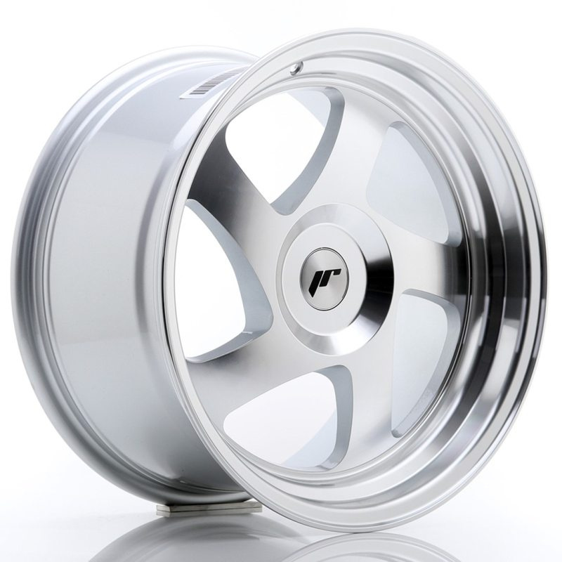 Japan Racing JR15 17x9 ET25 Oborrad Silver Machined