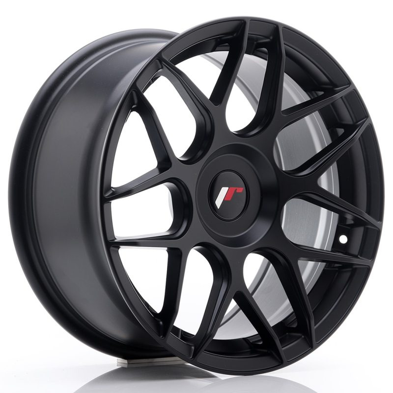 Japan Racing JR18 17x8 ET35 Oborrad Matt Black
