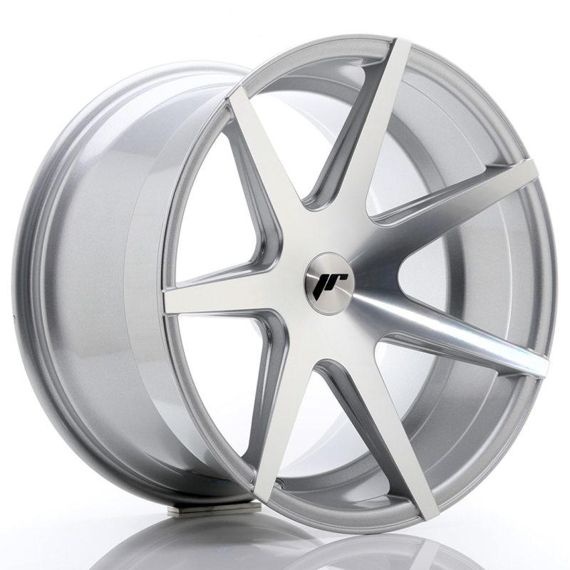 Japan Racing JR20 19x11 ET25-40 5H Oborrad Silver Machined