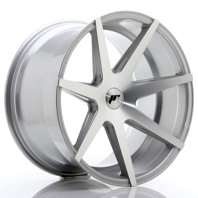 Japan Racing JR20 20x11 ET20-30 5H Oborrad Silver Machined