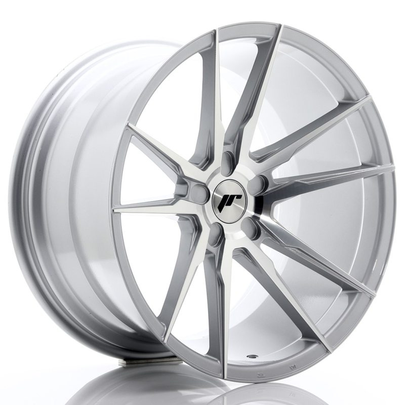 Japan Racing JR21 20x11 ET30-50 5H Oborrad Silver Machined Face