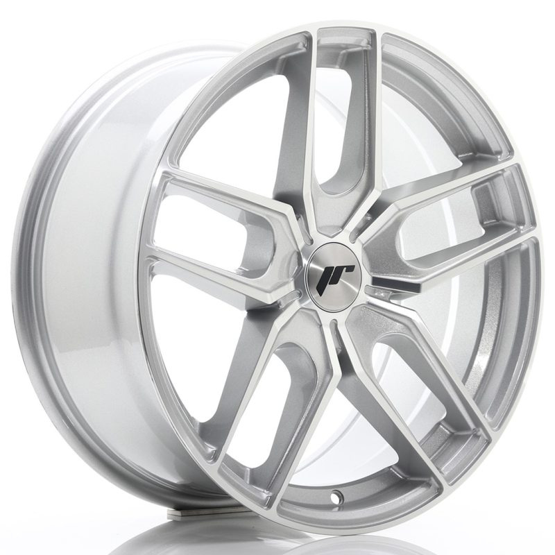 Japan Racing JR25 18x8,5 ET20-40 5H Oborrad Silver Machined Face