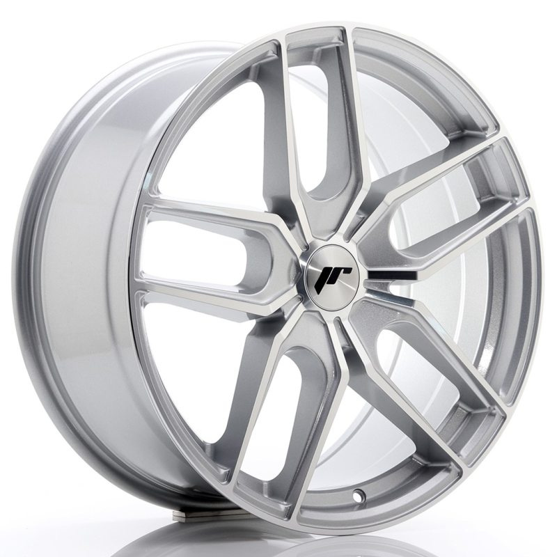 Japan Racing JR25 19x8,5 ET20-40 5H Oborrad Silver Machined Face