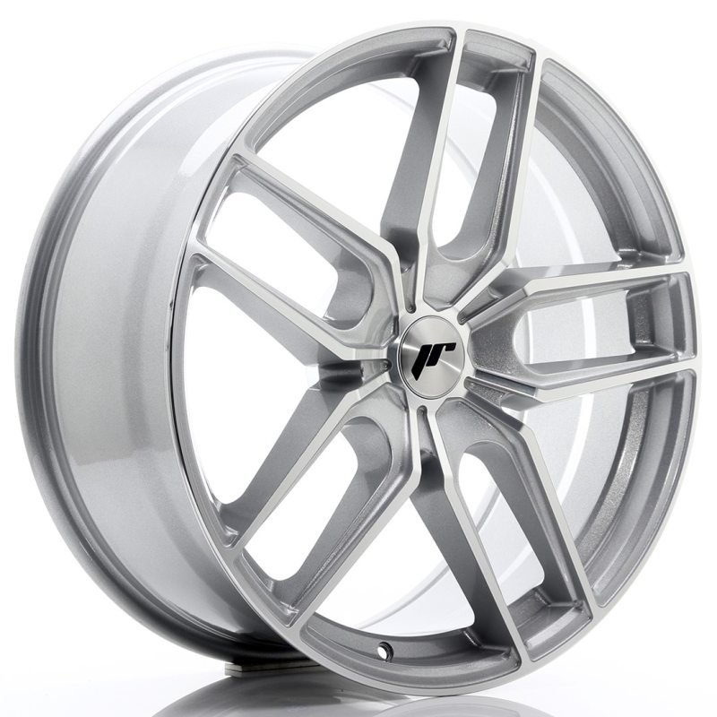 Japan Racing JR25 20x8,5 ET20-40 5H Oborrad Silver Machined Face