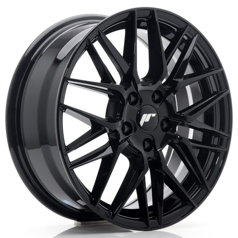 Japan Racing JR28 17x7 ET35 5x100 Glossy Black