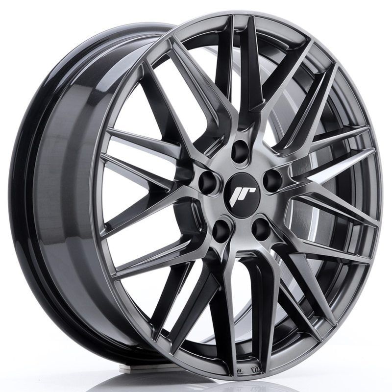 Japan Racing JR28 17x7 ET35 5x100 Hyper Black