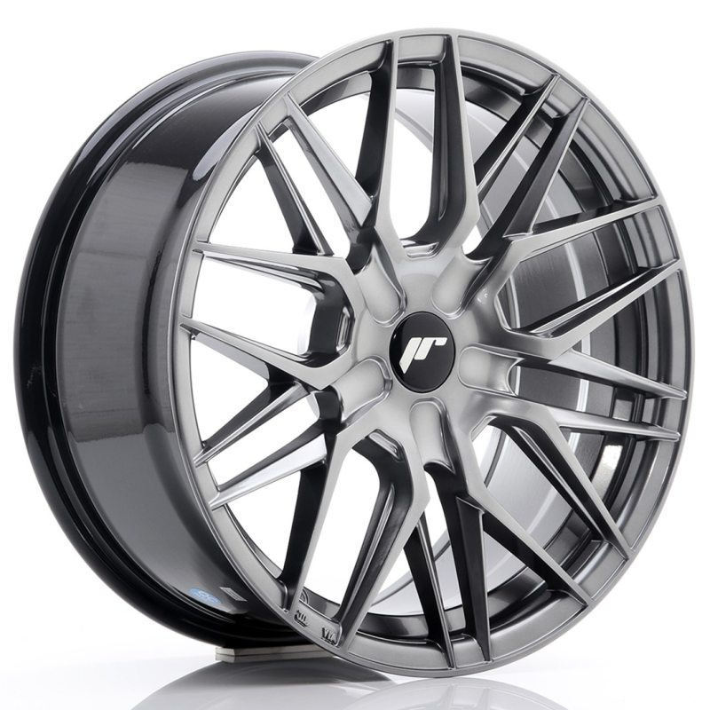 Japan Racing JR28 17x8 ET25-40 Oborrad Hyper Black