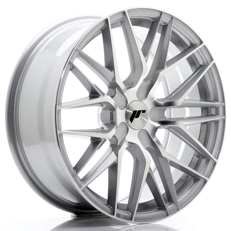 Japan Racing JR28 18x7,5 ET20-40 Oborrad Silver Machined Face